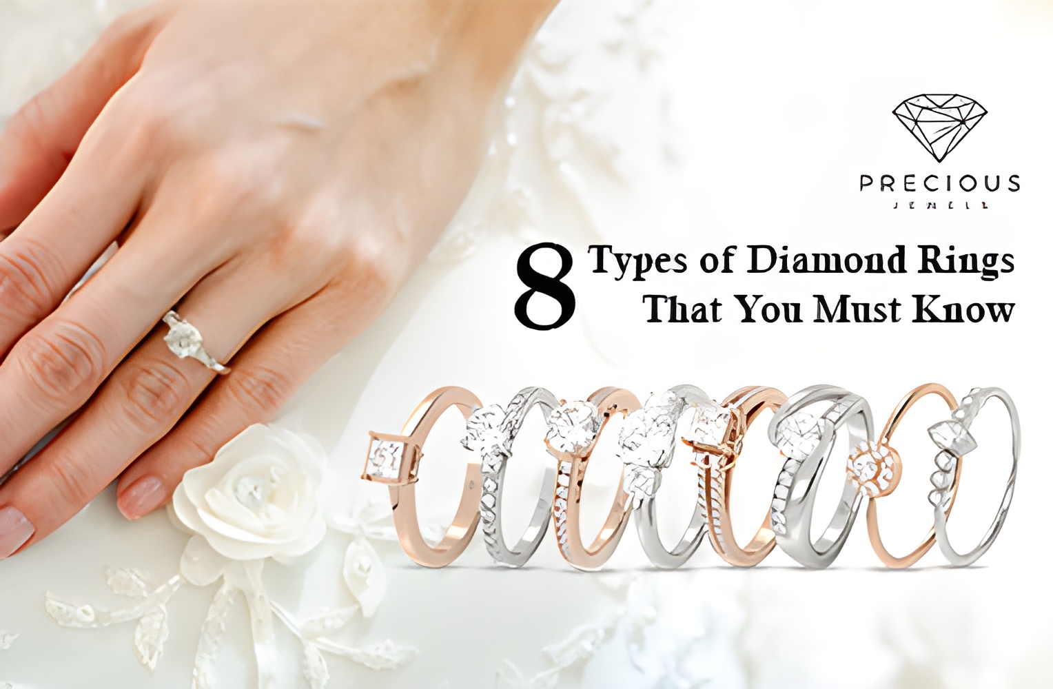 8 types of diamond rings
