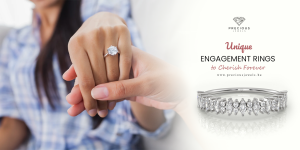 uniwue engagement rings
