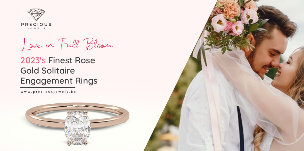 Rose Gold Solitaire Engagement Rings