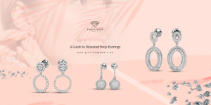 diamond drop earrings