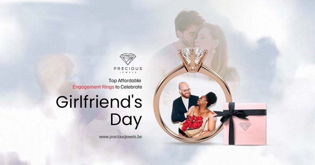 Top Affordable Engagement Rings to Celebrate Girlfriend's Day