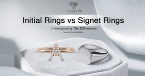 Initial Rings vs. Signet Rings: Understanding The Differences.