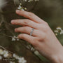 Cuban Plain Ring 5Mm — White Gold