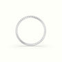 Classic Round Cut Diamond Eternity Ring — White Gold