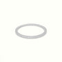 Classic Round Cut Diamond Eternity Ring — White Gold