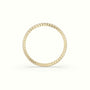 Classic Round Cut Diamond Eternity Ring — Yellow Gold