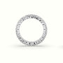 Diamond Eternity Wedding Ring — White Gold