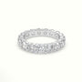Diamond Eternity Wedding Ring — White Gold