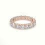 Diamond Eternity Wedding Ring — Rose Gold