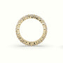 Diamond Eternity Wedding Ring — Yellow Gold