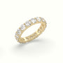 Diamond Eternity Wedding Ring — Yellow Gold