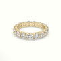 Diamond Eternity Wedding Ring — Yellow Gold