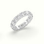 Diamond Eternity Wedding Ring — White Gold