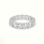 Diamond Eternity Wedding Ring — White Gold