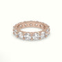 Diamond Eternity Wedding Ring — Rose Gold