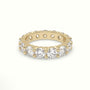 Diamond Eternity Wedding Ring — Yellow Gold