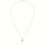 Heart Cut Solitaire Diamond Pendant — Yellow Gold