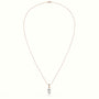 Marquise Cut Solitaire Diamond Pendant — Rose Gold