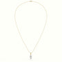 Marquise Cut Solitaire Diamond Pendant — Yellow Gold
