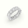 Diamond Eternity Wedding Ring — White Gold