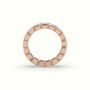 Diamond Eternity Wedding Ring — Rose Gold