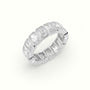 Diamond Eternity Wedding Ring — White Gold
