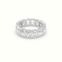Diamond Eternity Wedding Ring — White Gold