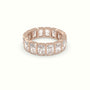 Diamond Eternity Wedding Ring — Rose Gold