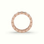 Diamond Eternity Wedding Ring — Rose Gold