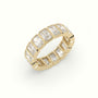 Diamond Eternity Wedding Ring — Yellow Gold