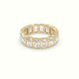 Diamond Eternity Wedding Ring — Yellow Gold
