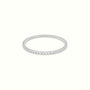 Diamond Eternity Wedding Ring — White Gold