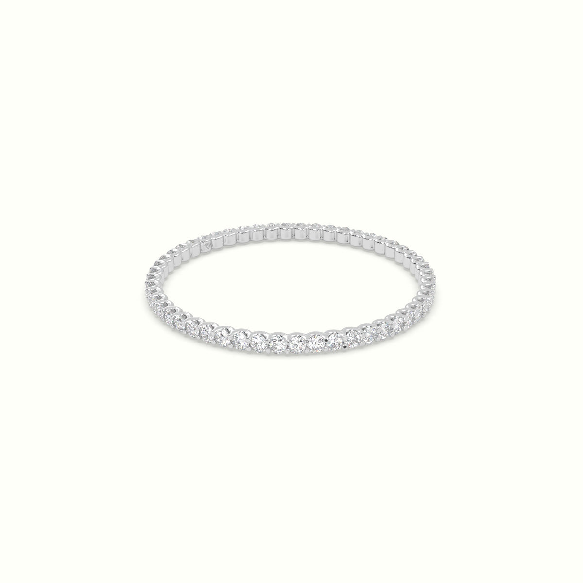 Diamond Eternity Wedding Ring — White Gold