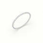 Diamond Eternity Wedding Ring — White Gold