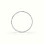 Diamond Eternity Wedding Ring — White Gold