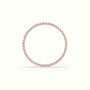 Diamond Eternity Wedding Ring — Rose Gold