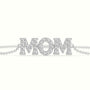 Diamond Mom Bracelet — White Gold