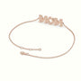 Diamond Mom Bracelet — Rose Gold