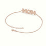 Mom Diamond Bracelet — Rose Gold