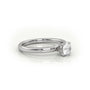 Exquisite Solitaire Diamond Engagement Ring — White Gold