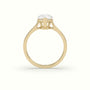 Pear-Shaped Diamond Solitaire Ring — Yellow Gold