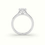 Marquise Solitaire Diamond Engagement Ring — White Gold