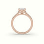 Marquise Solitaire Diamond Engagement Ring — Rose Gold