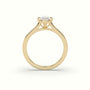 Marquise Solitaire Diamond Engagement Ring — Yellow Gold