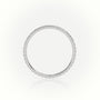 Round Diamonds Eternity Diamond Wedding Band — White Gold