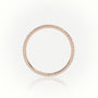 Round Diamonds Eternity Diamond Wedding Band — Rose Gold