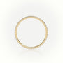 Round Diamonds Eternity Diamond Wedding Band — Yellow Gold