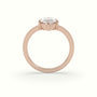 Marquise Solitaire Engagement Ring — Rose Gold