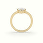 Marquise Solitaire Engagement Ring — Yellow Gold