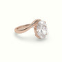 Oval Solitaire Engagement Ring — Rose Gold